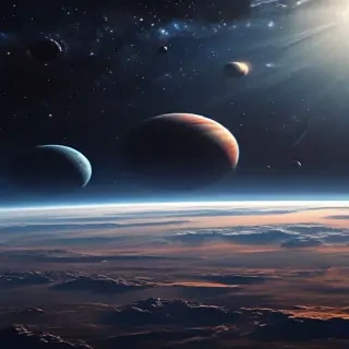 space wallpaper iphone hd