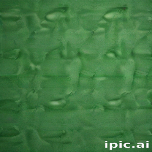 Textured Green Surface with Subtle Ripples and Variations in Light.