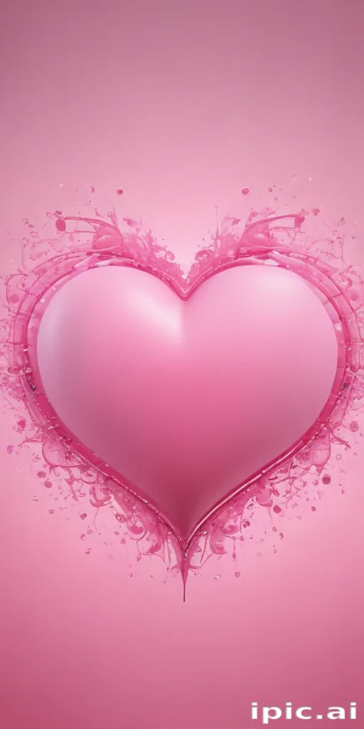 pink heart background