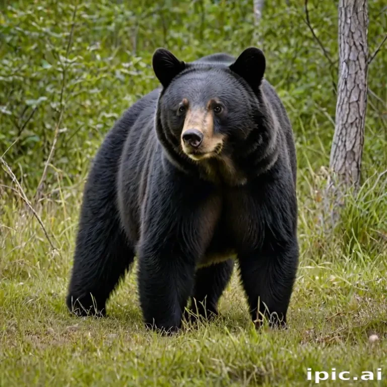 black bear png