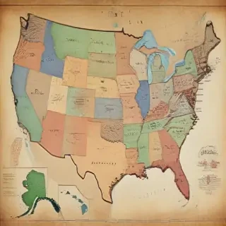 mapa usa