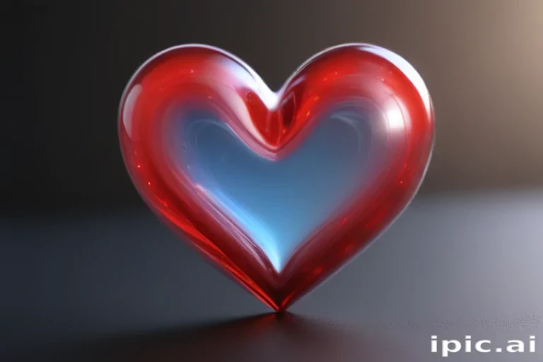 blurry heart