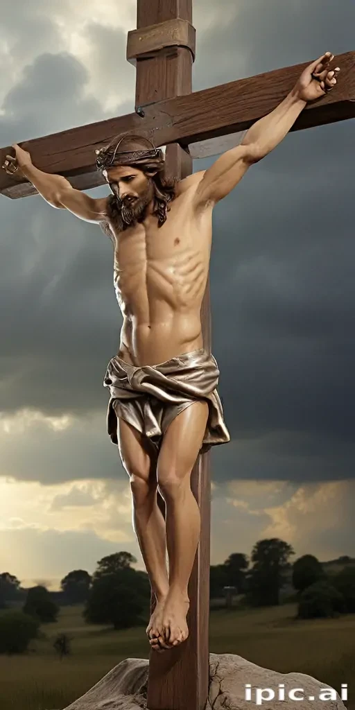pics of jesus on the cross