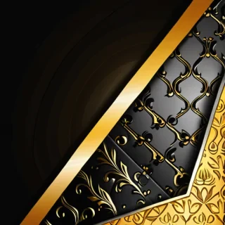 black and gold background