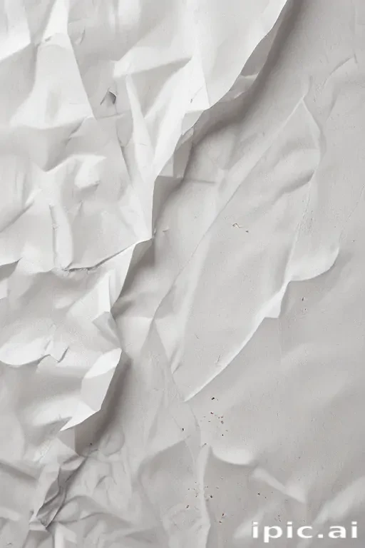 wrinkled paper overlay