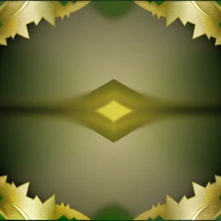 green and gold background