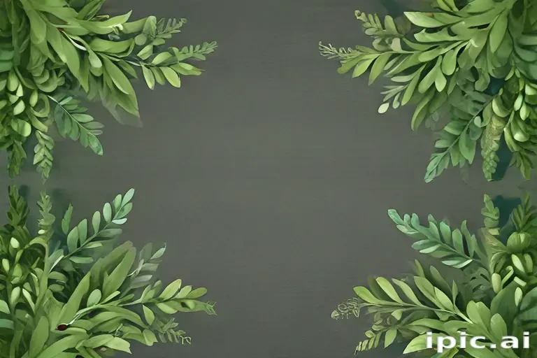 greenery border