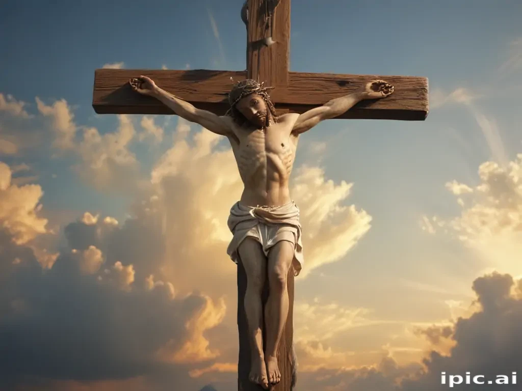 images of jesus christ cross