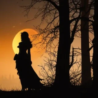 halloween silhouette