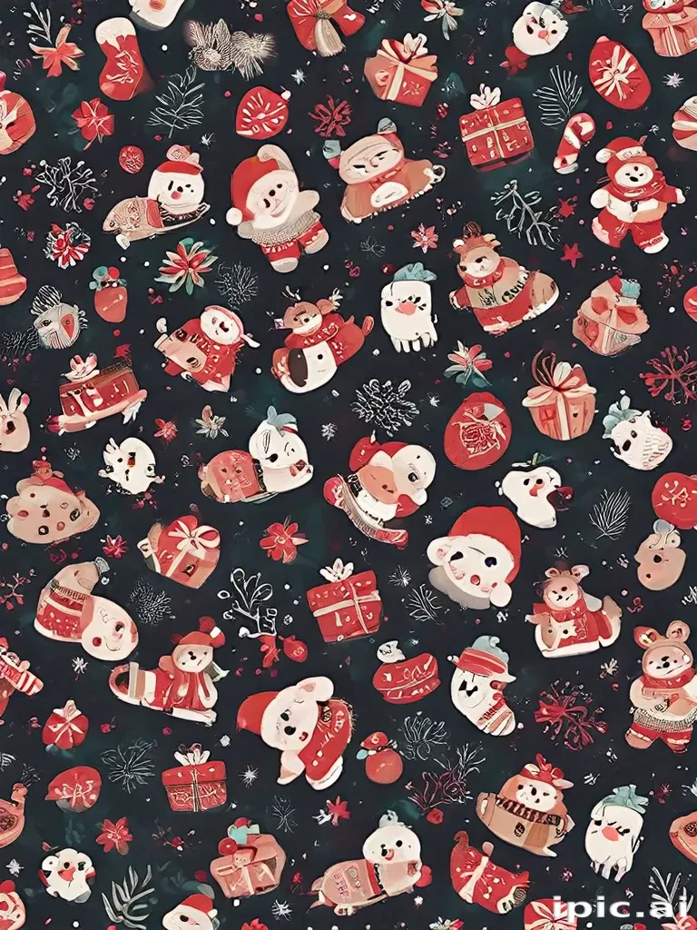 aesthetic cute christmas wallpaper