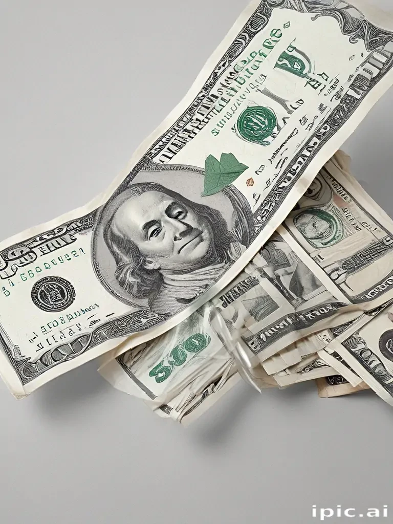 money with transparent background