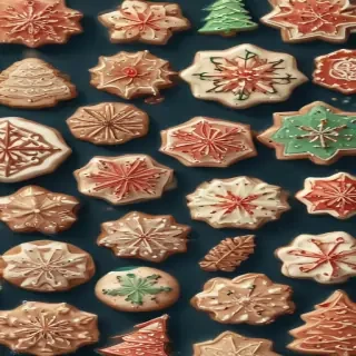 clipart christmas cookies