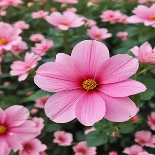 pink flower background