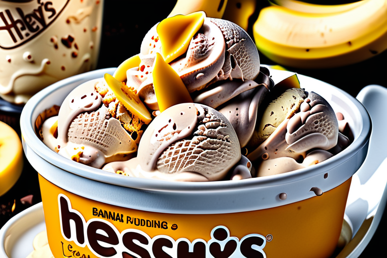 hershey's banana pudding ice cream