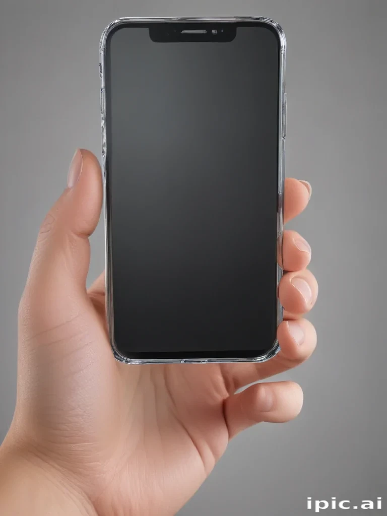 hold phone png