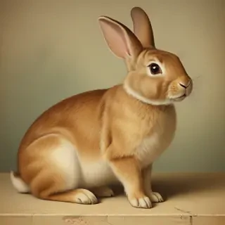 vintage rabbit images