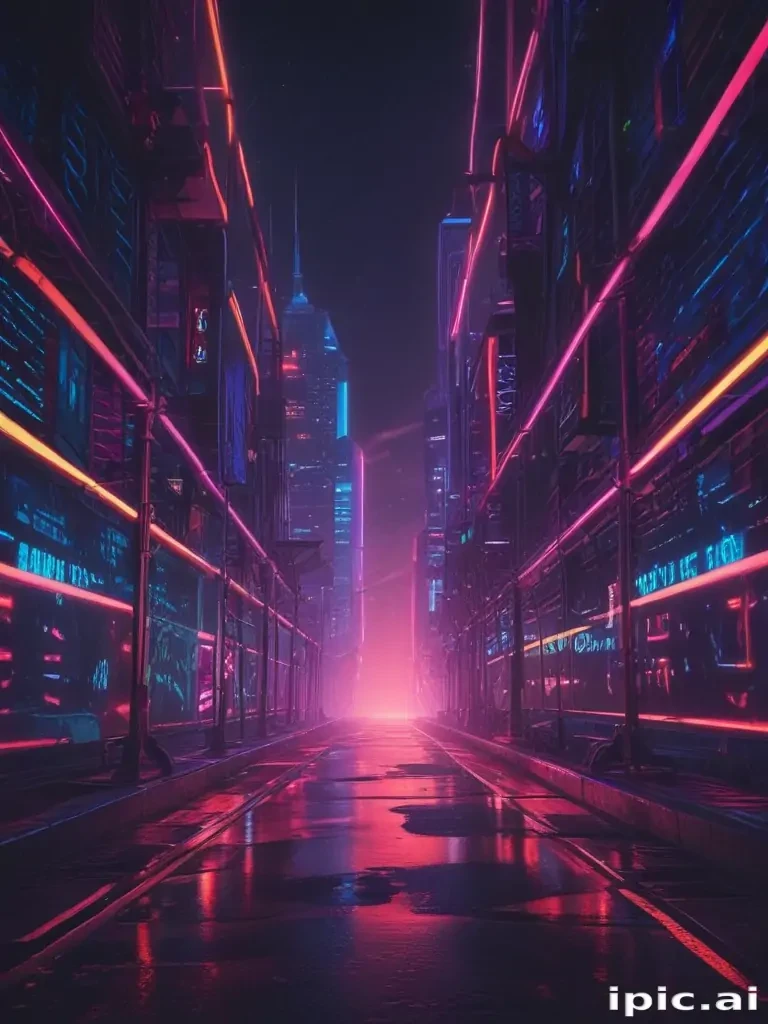 aesthetic neon wallpapers
