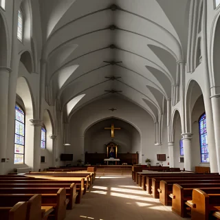 church drawing