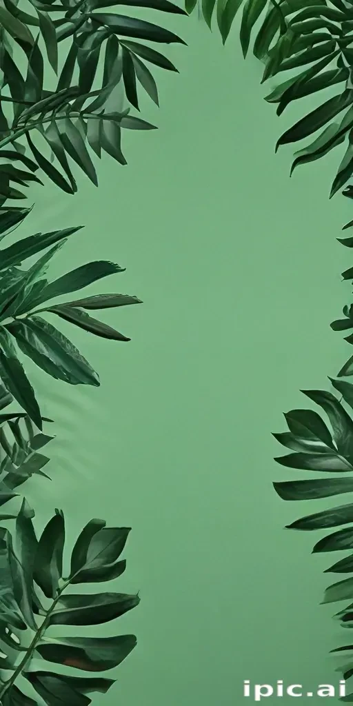 green background aesthetic