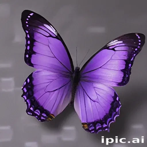 aesthetic purple butterfly