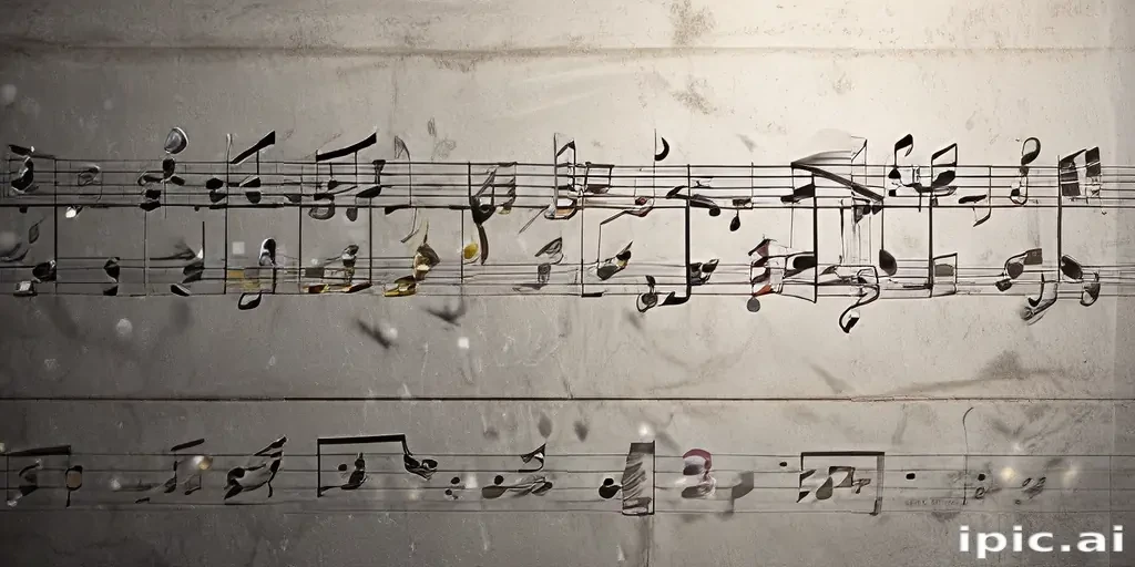 notes music background
