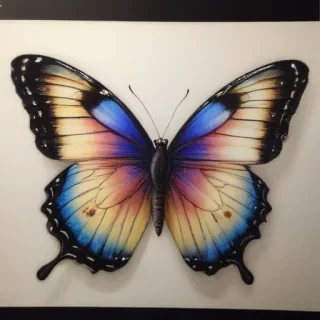 picture of a butterfly drawing