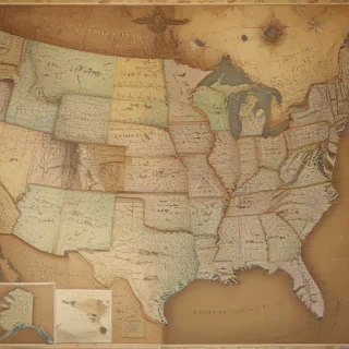 map of united states of america
