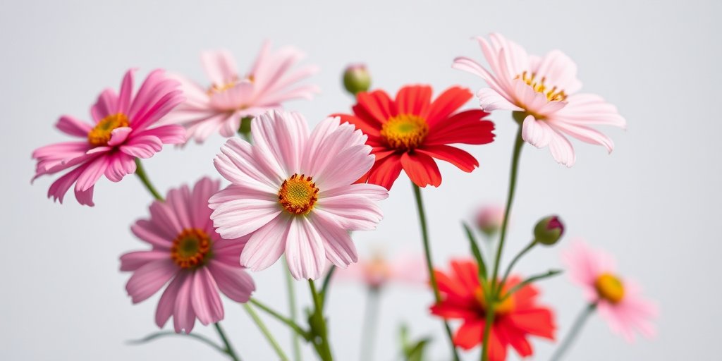 flowers with no background