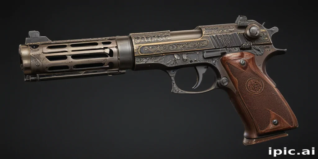 gun with no background