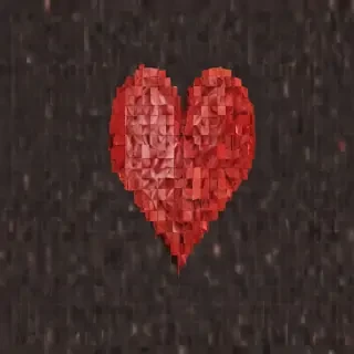 pixelated heart png