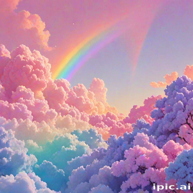 rainbow wallpaper aesthetic