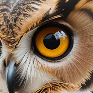 owl eyes