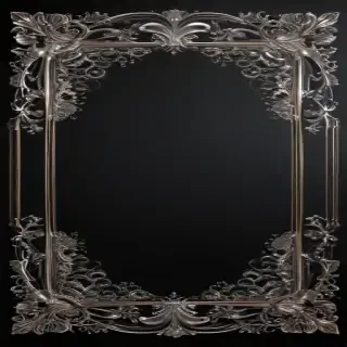 transparent border