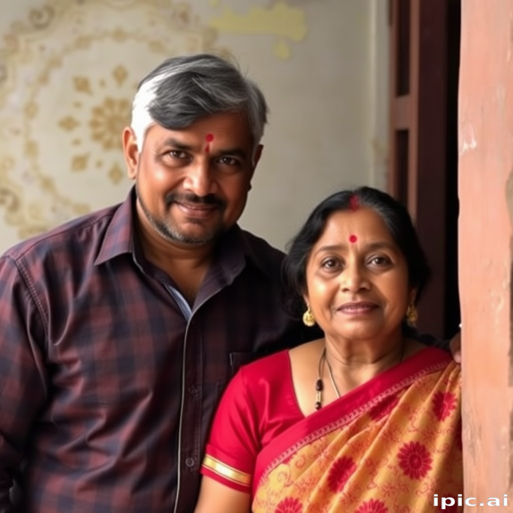 indian mom and son