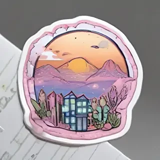 transparent aesthetic stickers
