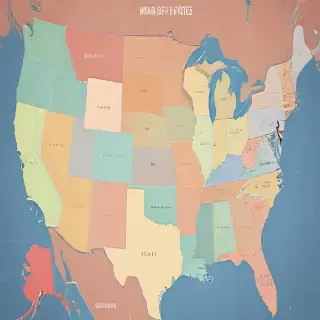 map of states