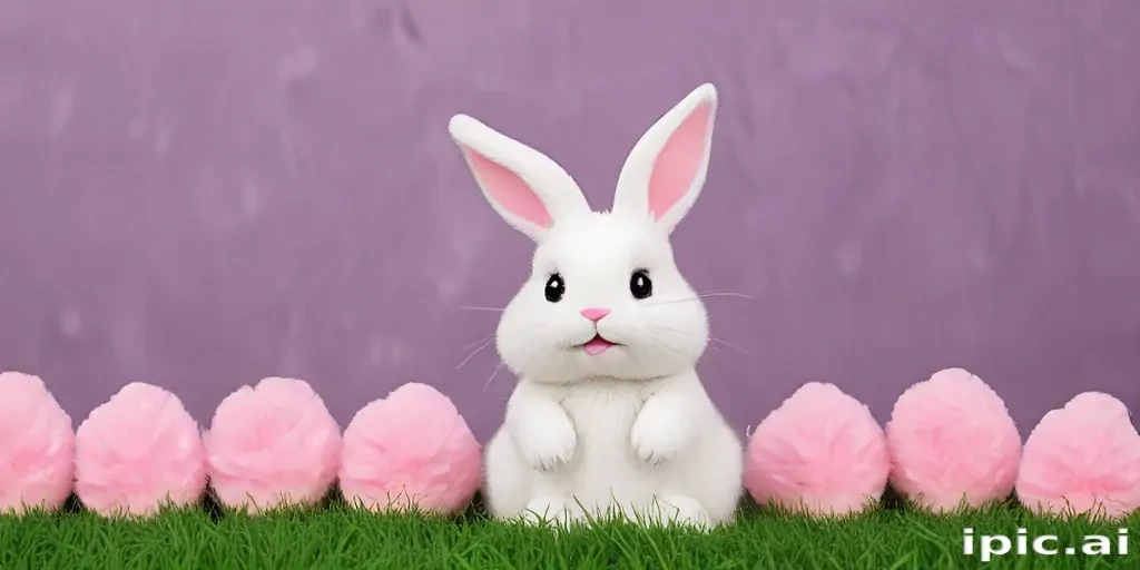cute bunny background