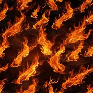 background with fire