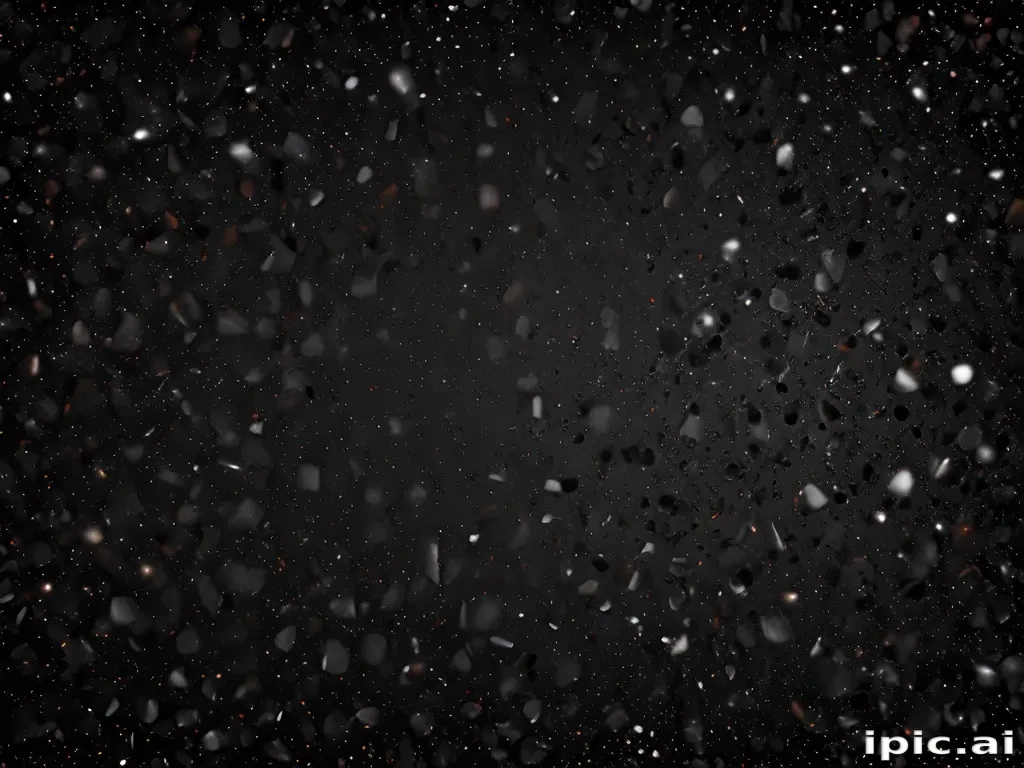 black sparkles background