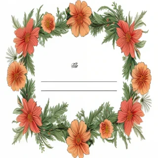 vintage floral png