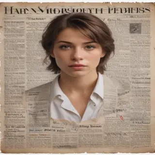 ripped newspaper png
