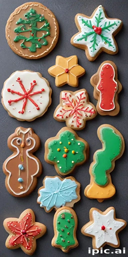 clip art christmas cookies