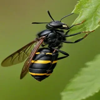 black wasp