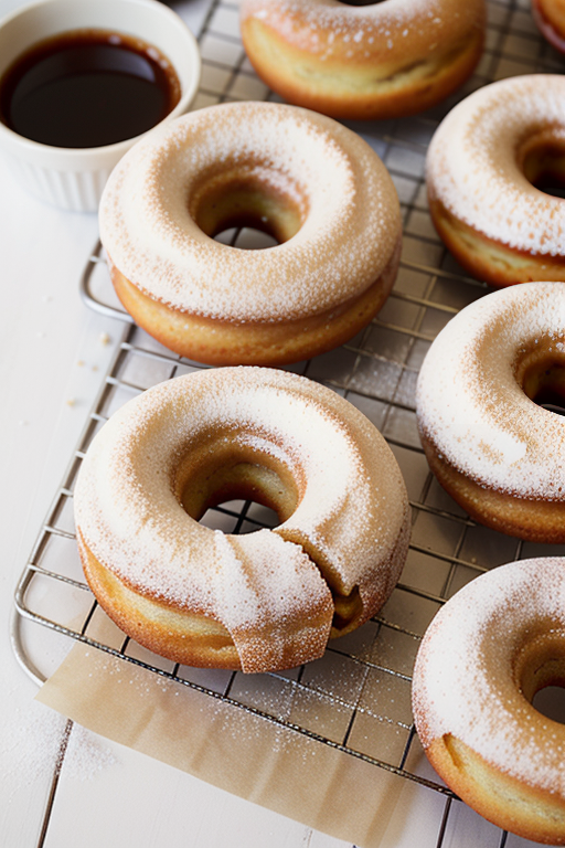 cinnamon sugar donut sweet bread