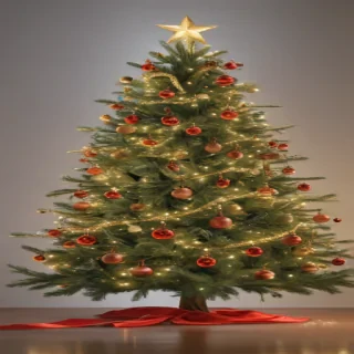 christmas tree transparent