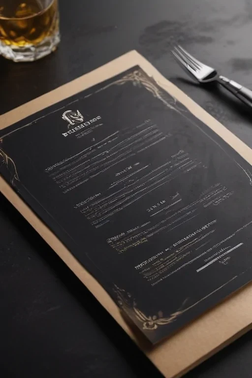 restaurant menu mockup free