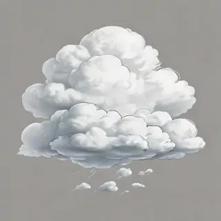 cartoon cloud drawing