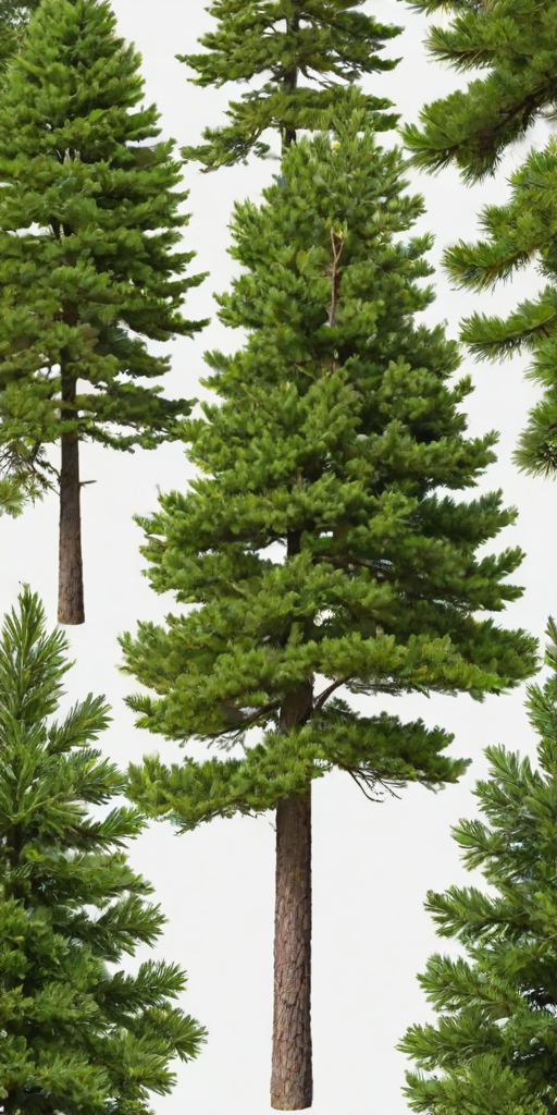 pine trees transparent background