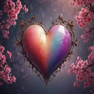 aesthetic wallpapers heart