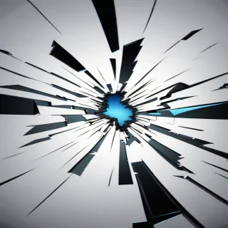 broken background